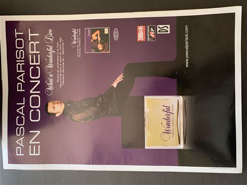 Pascal Parisot - En Concert - 40x60cm - Affiche État correct - N/A reconditionné disponible sur Fnac