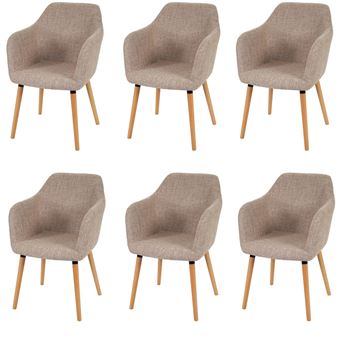 salle séjour manger chaise Malmö rétro 6x T381style de à pSUzMqV