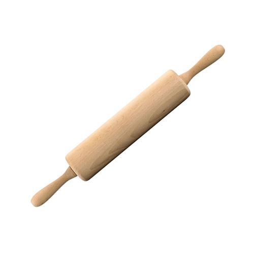 Rouleau &agrave; p&acirc;tisserie en bois 25 cm fackelmann wood edition ref. 31540