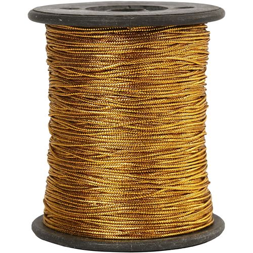 CREOTIME CORDON MÉTALLIQUE OR 0,5 MM D'ÉPAISSEUR 100 M