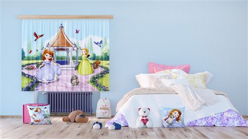 Rideaux - Disney Princesse Sofia - 2 pièces 90 cm x 160 cm