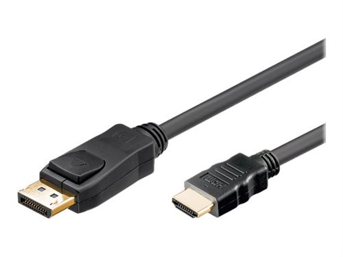 goobay câble vidéo - DisplayPort / HDMI - 3 m