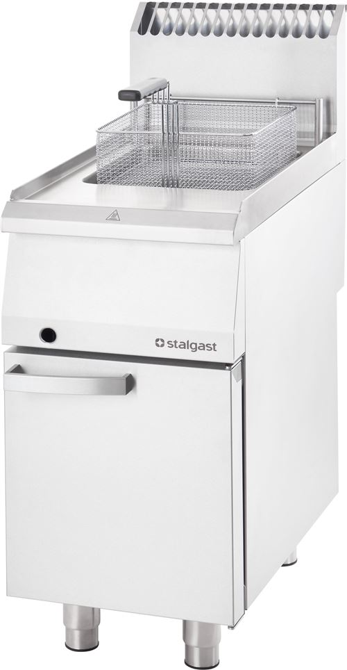  Friteuse &agrave; Gaz 17 L 15 kW - G20 ou G30 - Stalgast - - Gaz de ville 400x700x850mm 