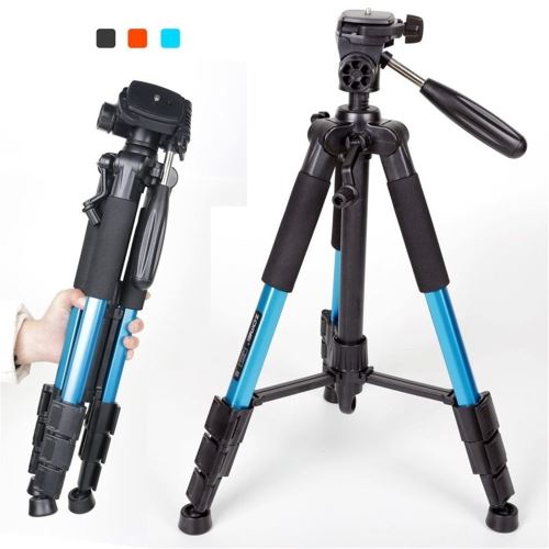 Zomei Q111 trépied portable pour Canon DSLR caméra - Bleu