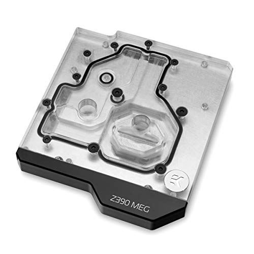 ek water blocks ek water blocks ek-momentum msi z390 meg ace d-rgb - acryl noir