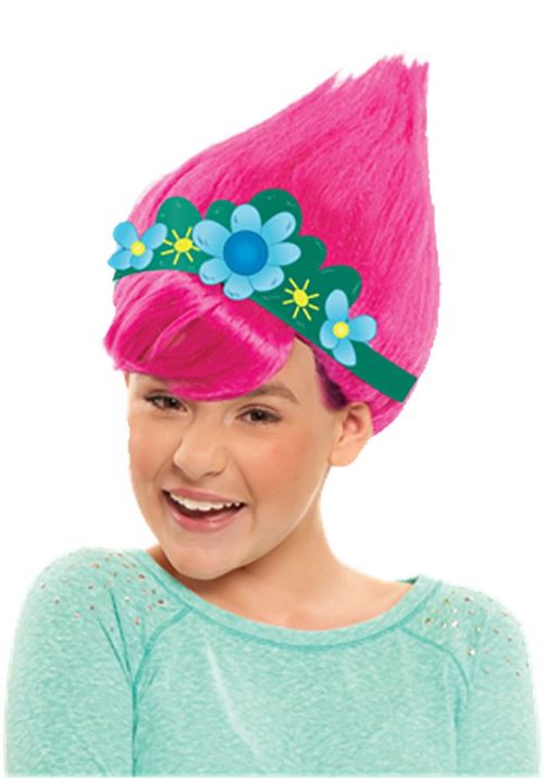 Accessoire de déguisement Trolls World Tour Perruque Trollific