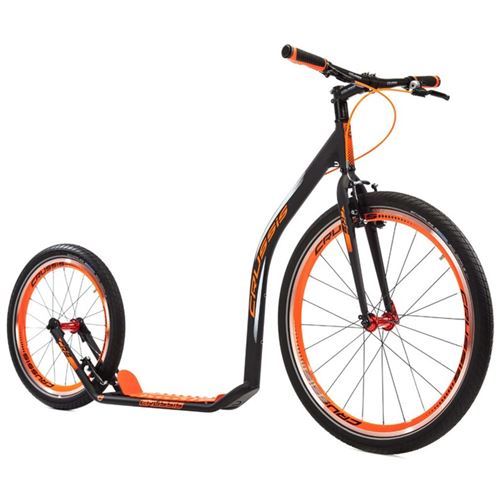 Crussis Trottinette Urban 4.3 Noir et orange CR4.3