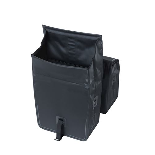 Basil sacoche double Urban Dry50L noir