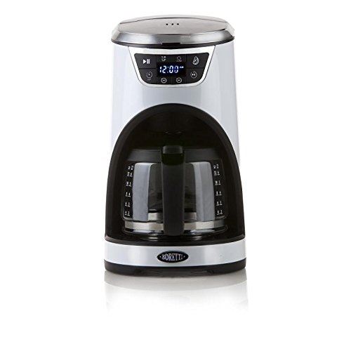 Cafetière à filtre Boretti B412, 1200 W, blanc