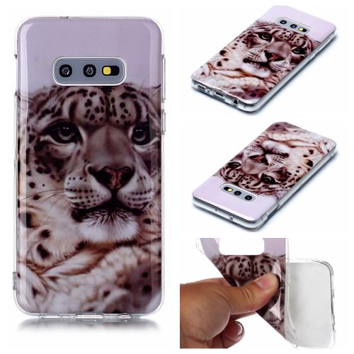 Coque en TPU impression de modèle léopard pour votre Samsung Galaxy S10e