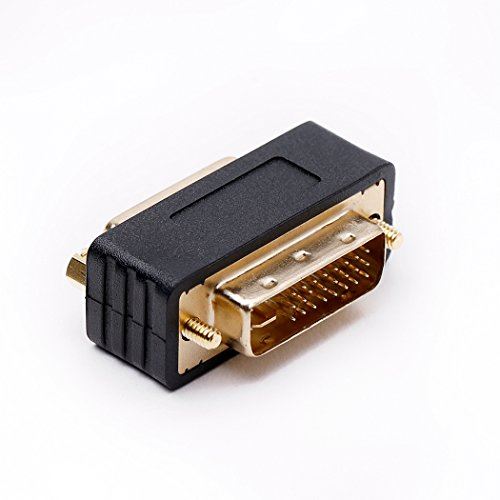 Changeur de genre DVI MF FF DVI-D Male to DVI-I Female 1 Pack