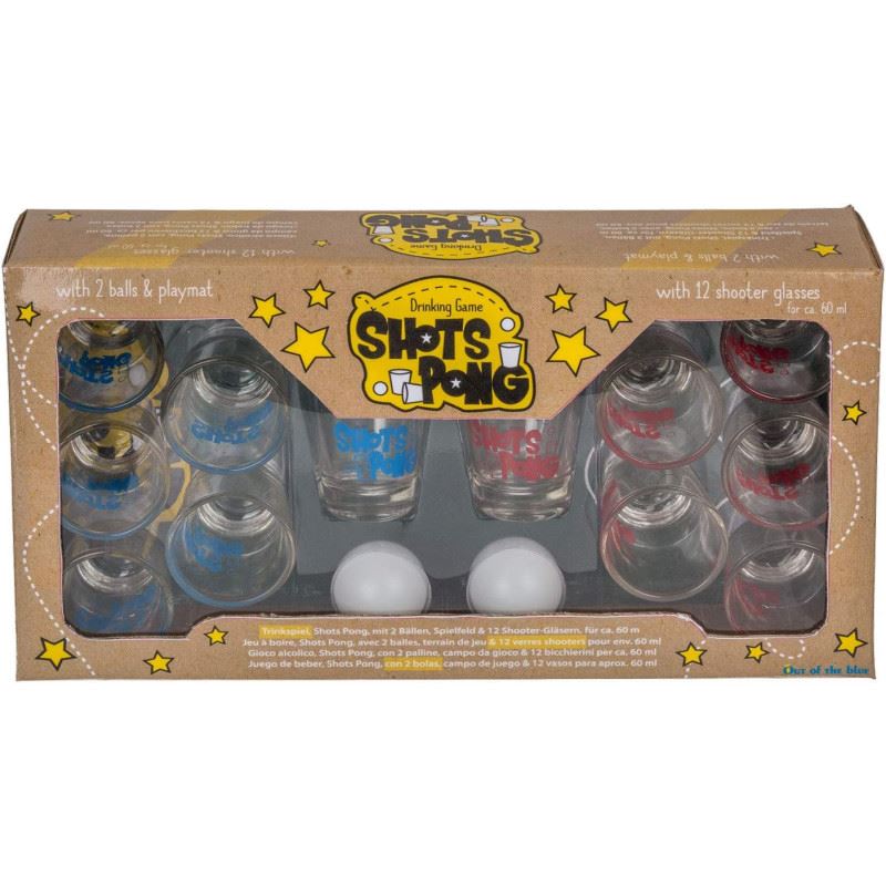 Jeu à boire avec deux verres à shot en forme d'armes - Maison