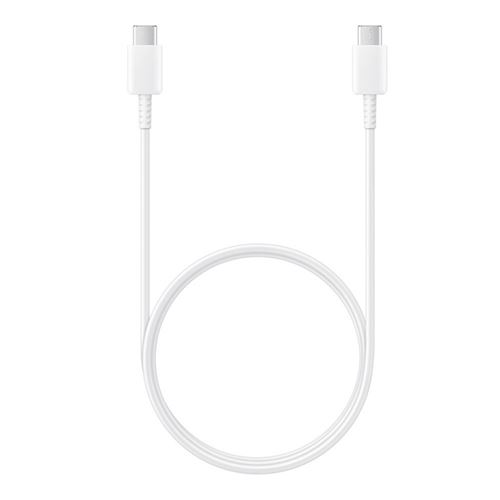 Samsung EP-DA705 - USB-kabel - USB-C (M) naar USB-C (M) - USB 2.0 - 3 A - 1 m - wit