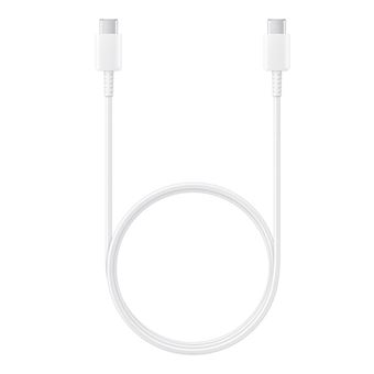 Samsung EP-DA705 - Câble USB - 24 pin USB-C (M) pour 24 pin USB-C (M) - USB 2.0 - 3 A - 1 m - blanc