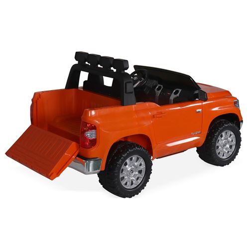 Toyota Tundra 4x4 Orange Voiture Electrique 12v 2 Places Pour