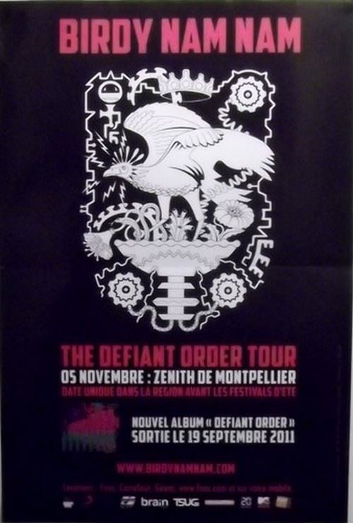 Birdy Nam Nam - 40x60 cm - AFFICHE / POSTER
