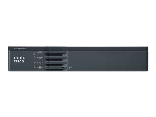 Cisco 867VAE - routeur - modem ADSL - Ordinateur de bureau, Montable sur rack