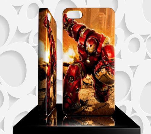 Coque Design Iphone 5S AVENGERS Iron Man - Réf 94