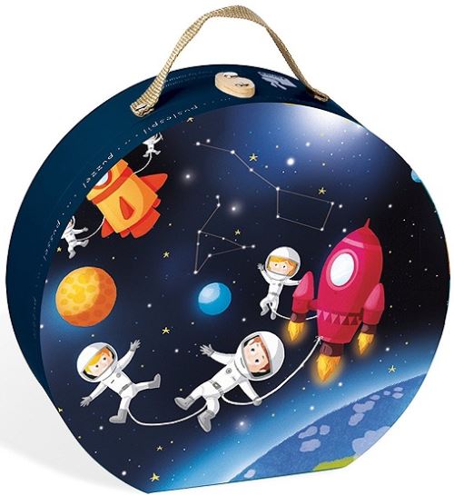 Janod - j02995 - valisette puzzle géant galaktic 36 pieces