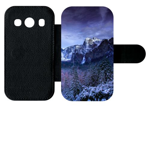Etui À Rabat Samsung Galaxy Ace 4 G357 Paysage Lunaire Montagne