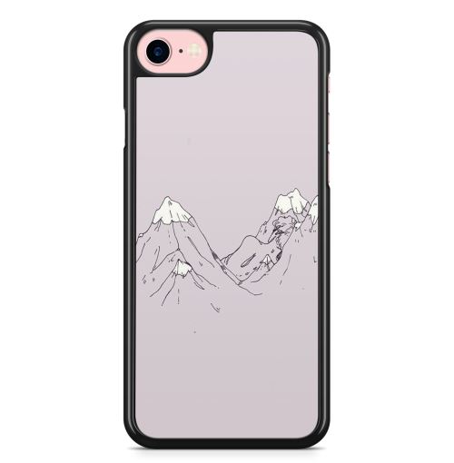 Coque Fifrelin pour iPhone 5C Montagne Basique