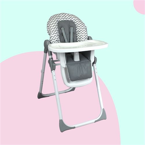 BAMBIKID Chaise Haute Multipositions - Wave