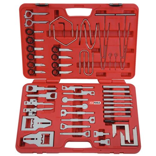 Ks Tools Jeu D’outils Pour Montage Et Démontage D'autoradio 52 Pcs - Image 1
