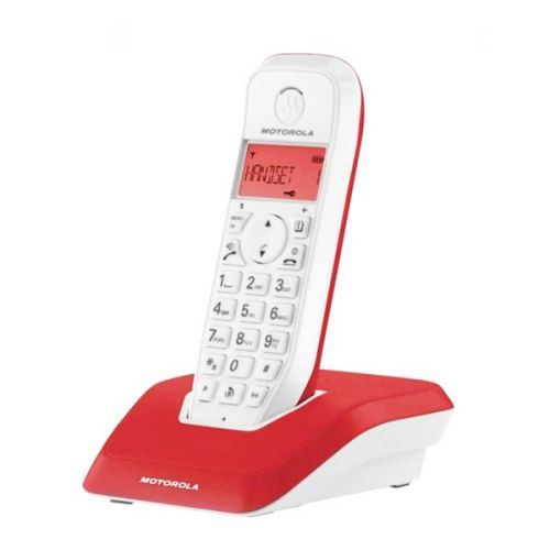 Téléphone Sans Fil Motorola S1201 Rouge