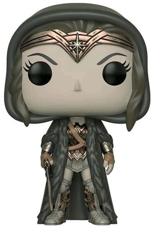 Figurine Funko Pop! N°229 - Wonder Woman - Wonder Woman en manteau (sepia)
