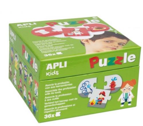 APLI kids - Puzzle des métiers et des outils - puzzle - 36 pièces