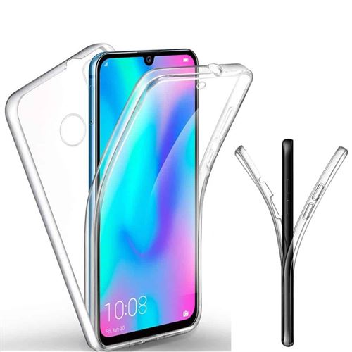 Coque 360 degrés Full cover avant arrière pour Huawei P Smart 2019 -Transparent