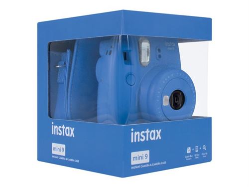 Kit Fujifilm Instax Mini 9 Cobalt Blue Camara+fund