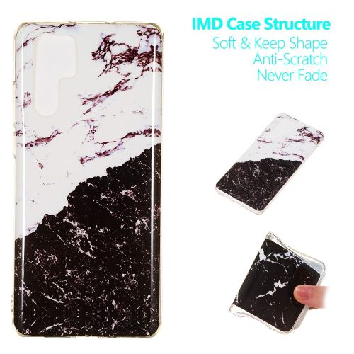 Coque en TPU motif marbre doux style W pour votre Huawei P30 Pro