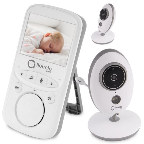 BABYLINE 5.1 Babyphone 1 écran + 2 caméras + appel vocal et berceuses