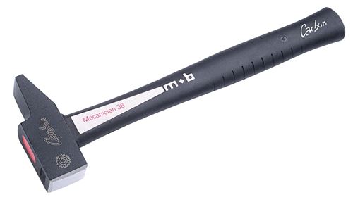 Marteau rivoir de mécanicien manche carbon 40mm - MOB OUTILLAGE - 0001400701