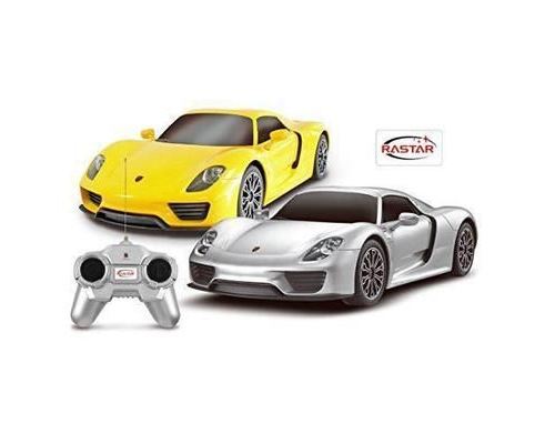 Rastar 71400 - JEUX/JOUETS - CIRCUIT MINIATURE -dsPorsche 918Spyder, 1: 24, radio commande Jouet Voiture