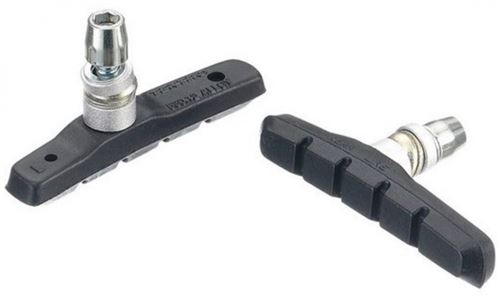 Simson Plaquettes V-frein 72 x 12,5 mm 2 pièces noires
