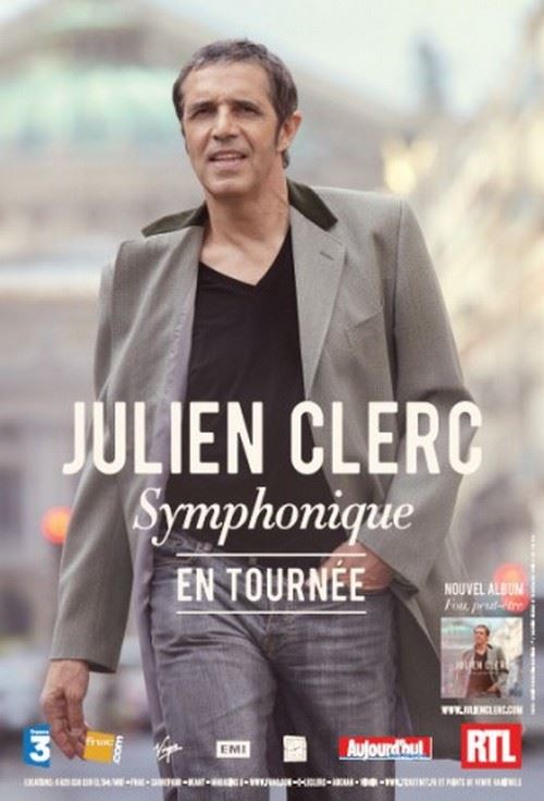 Julien CLERC - 80x120 cm - AFFICHE / POSTER