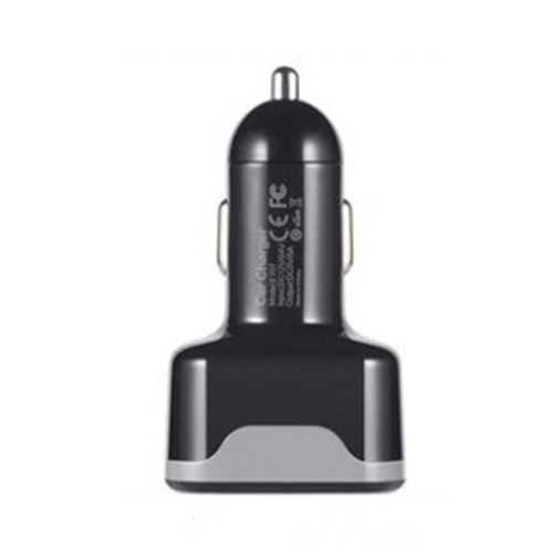 Traceur GPS Voiture Tracker Smart Chargeur Double USB Microphone Intégré Noir - YONIS