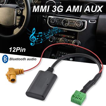 Adaptateur Audio Bluetooth Aux Mmi 3g Ami Entree Pour Audi Q5 A6l A4l Ma2046 Accessoire Voiture Achat Prix Fnac