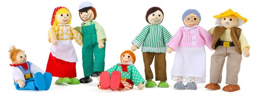 Petites Poupées Souples Ferme