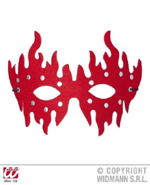 Loup rouge clouté