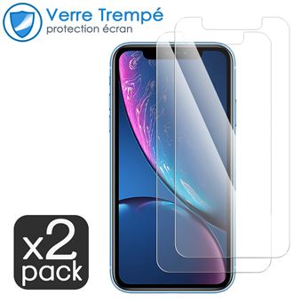 Moxie Verre Trempé pour iPhone XR 6.1 [Ultimate 3D+] Protection d'écran  Complète en Verre Trempé 9H Ultra Clair, Anti-rayures et Anti-traces de  doigts, Compatible Face ID pour iPhone XR 6.1