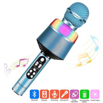 Microphone De Karaoké Sans Fil Bluetooth Pour IPhone, Android, Micro  Portable Pour KTV, Home, Party Or - Microphone