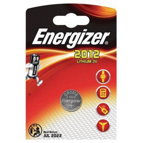 Energizer pile bouton Lithium 3V CR2012 par pièce