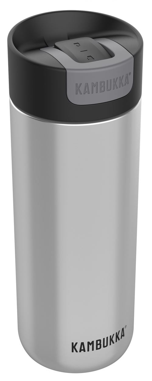 Kambukka Olympus bouteille thermos en acier inoxydable 500 ml en argent