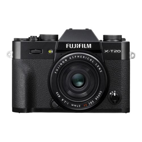 FUJIFILM x-t20 noir + 27mm garanti 2 ans