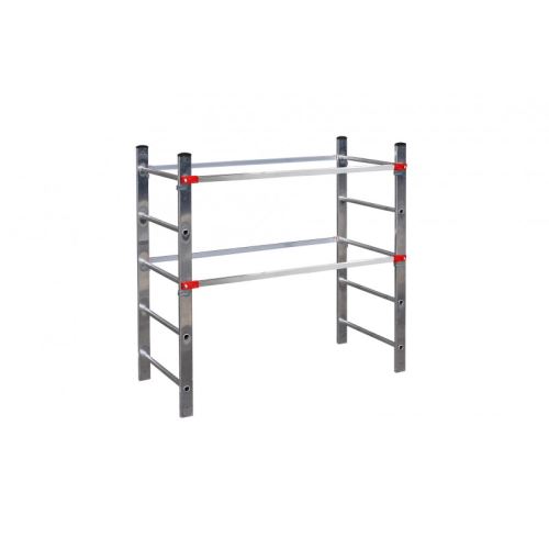 Hailo - Réhausse échafaudage professionnel 150 x 170 x 55 cm aluminium - Fast & Lock Pro 7