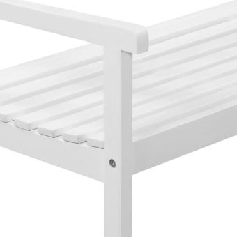 Vidaxl Banc De Jardin Parc Terrasse Bois D Acacia Massif 120 X 58