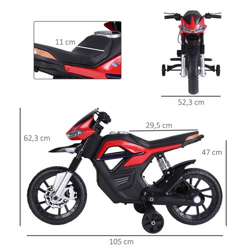 Autre jeu de plein air Feber - Mini moto cross 6V de Feber modo cross  électrique pour enfant